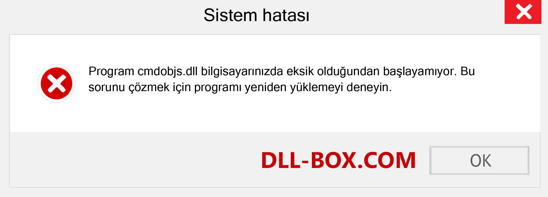 cmdobjs.dll dosyası eksik mi? Windows 7, 8, 10 için İndirin - Windows'ta cmdobjs dll Eksik Hatasını Düzeltin, fotoğraflar, resimler